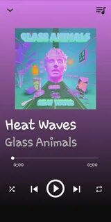 Heat waves glass