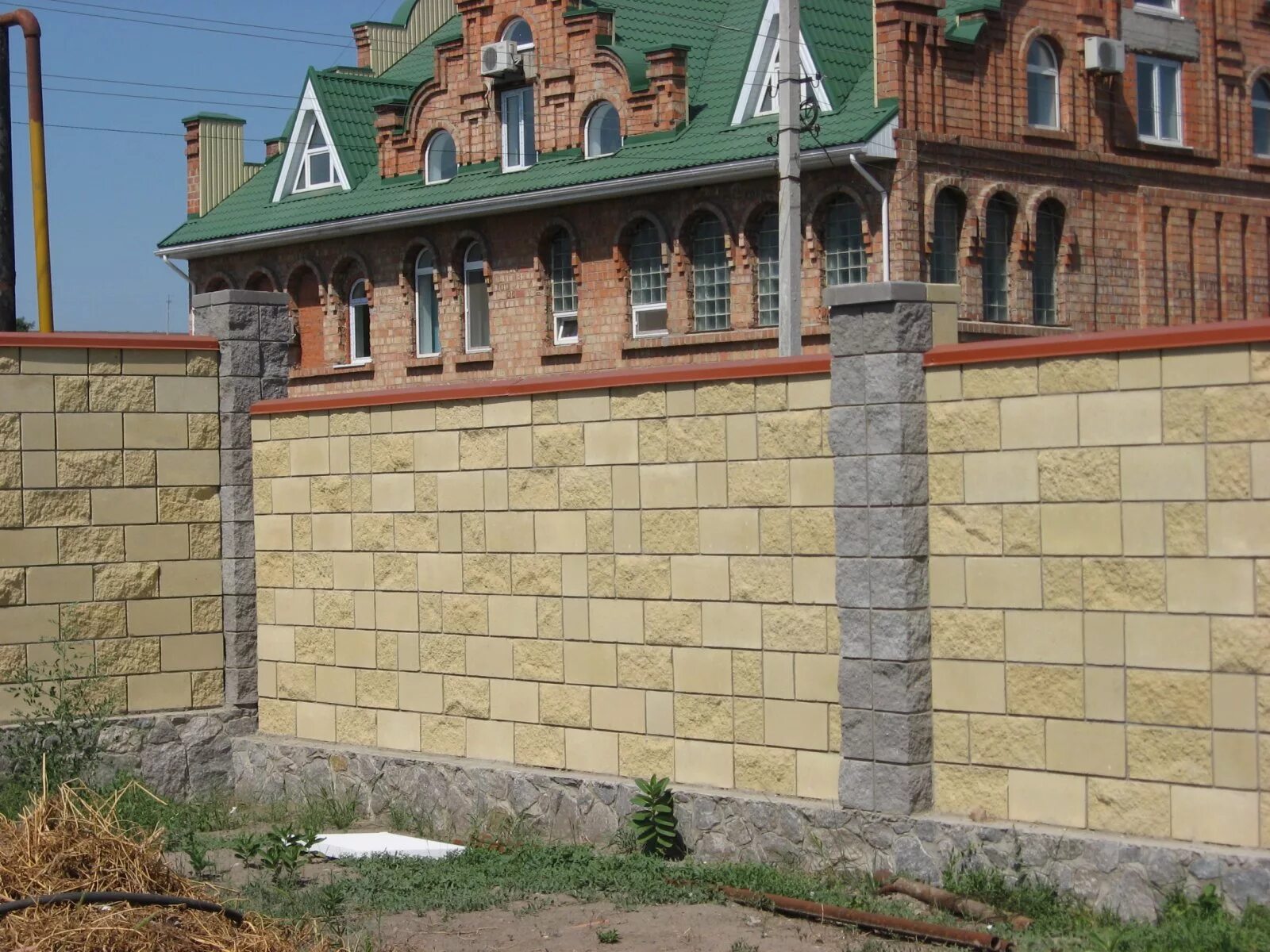 Изготовление заборов из бетона и кирпича в Гомеле и области Арт-Тротуар