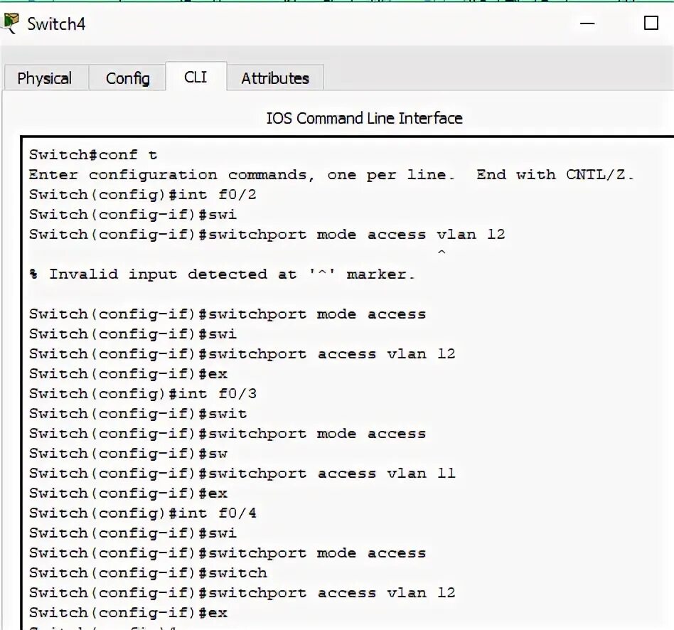 Switch config как сделать. Switch configuration