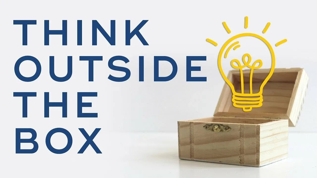 He takes the box. Think outside the Box. Thinking outside the Box. Out of the Box мышление. "Think outside the Box" слоган компании.