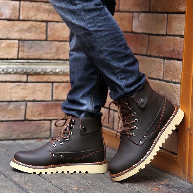 ботинки для мужчин. обная зимняя мужская обувь. мужские ботинки beck. ботинки мужские. Levi's® ботинки jax.