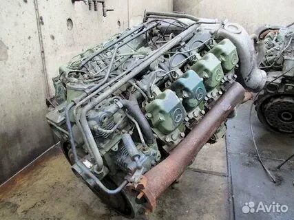 Старый двигатель мерседес