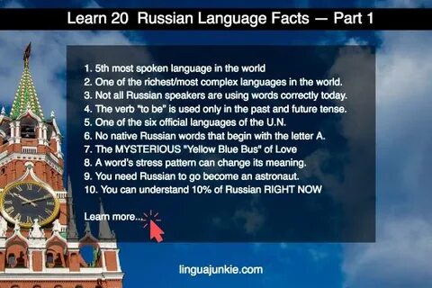 Russian is spoken