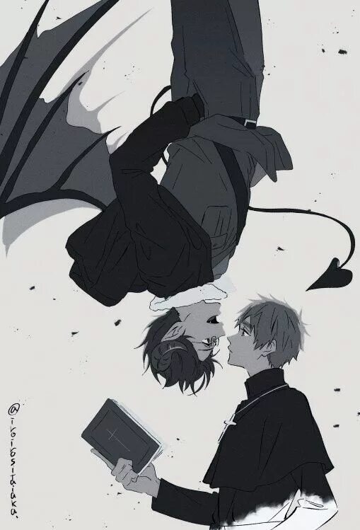 Хеталия демон и священник. Хеталия америка демон. Священник и демон яой. Инкуб аниме яой. Священник и демон яой.