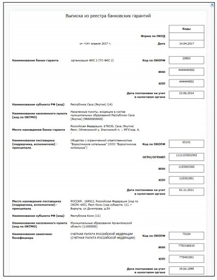 Как выглядит номер банковской гарантии. Реестр банковских гарантий по 44 фз. Выписка банковской гарантии. Банковская гарантия пример. Выписка из реестра независимых гарантий.