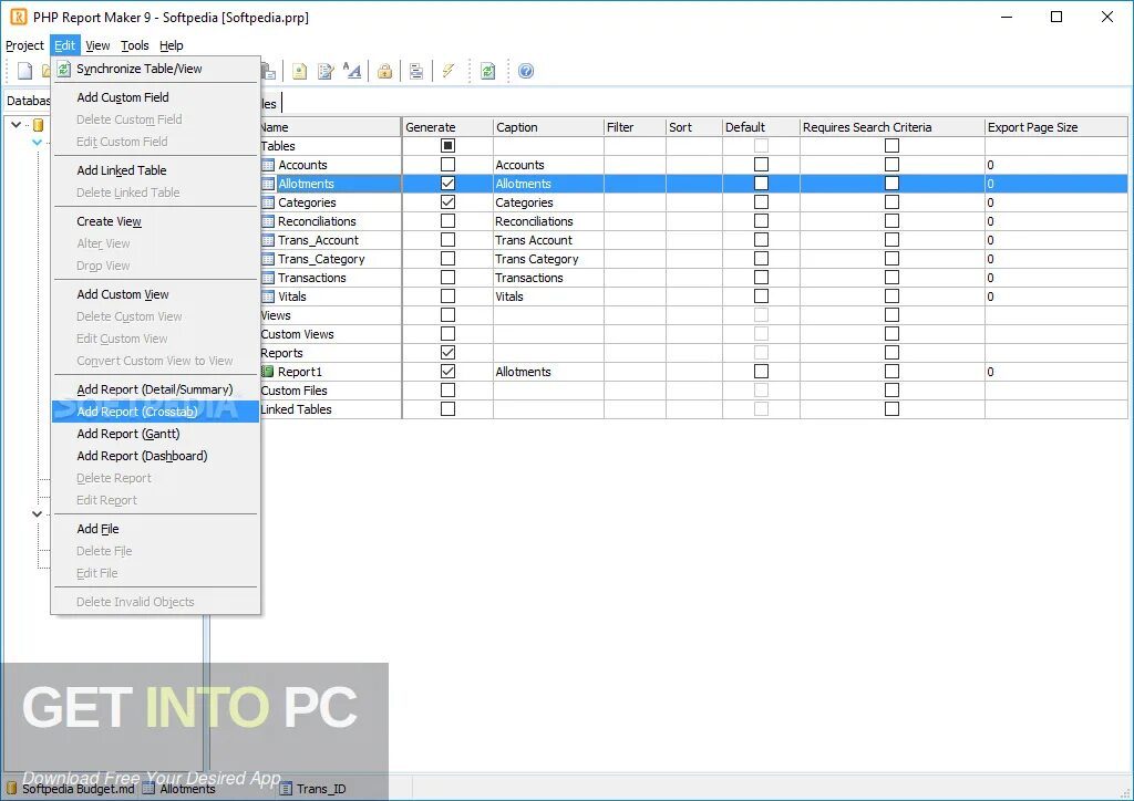 Reporting php. E-world tech php report maker 12.0.2.
