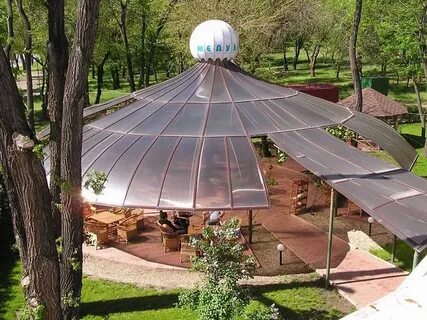 Круглый навес