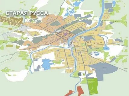 Публичная карта старая русса