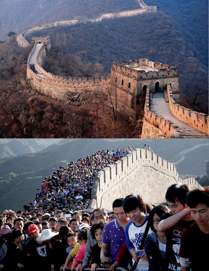 Великая китайская стена ожидание и реальность. Великая китайская стена в реальности. Великая китайская стена фотосессия. Китайская стена полностью.
