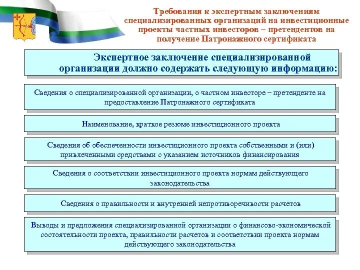 Требования к специализированной организации. Требования к заключению эксперта. Требования к экспертному заключению. Требования к выводам эксперта. Заключение на инвестиционный проект.