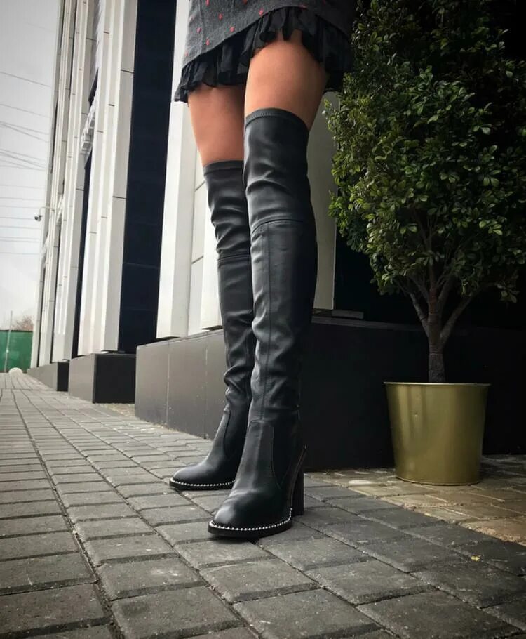 Зимние сапоги полную ногу. Сапоги ботфорты alexander wang. замшевые ботфорты живанши.