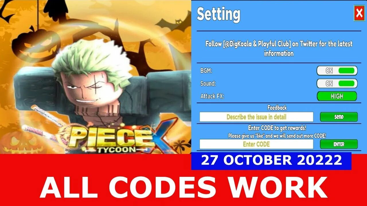 Demon piece roblox codes
