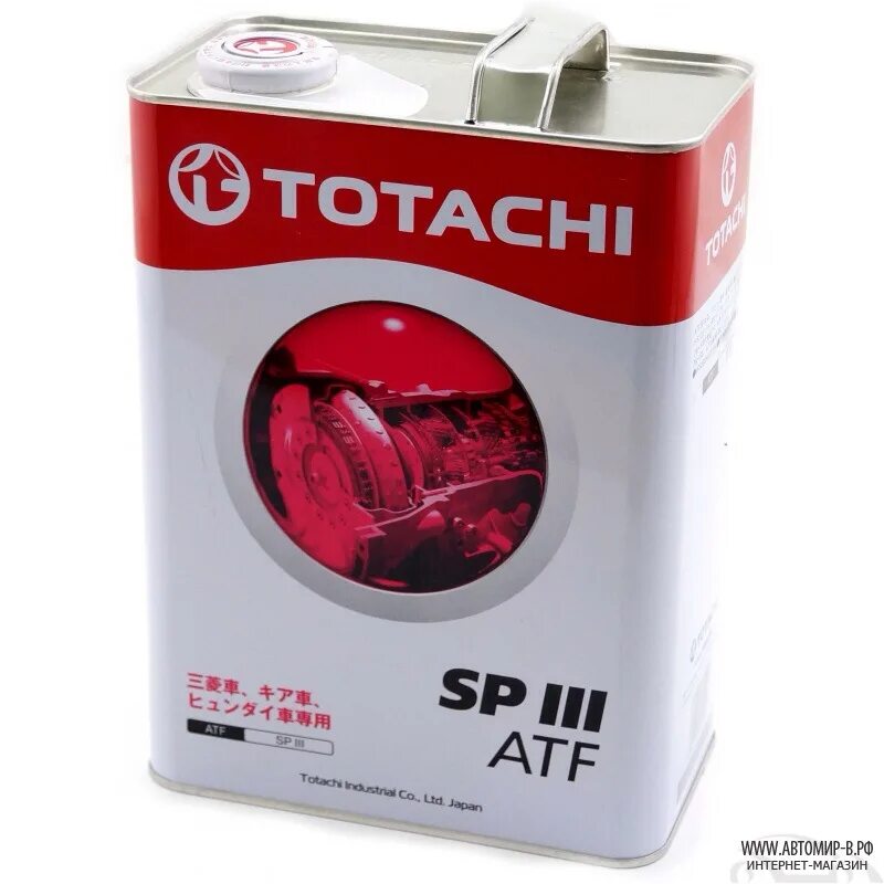 Totachi atf 3. TOTACHI ATF sp3. TOTACHI ATF SP III 4. Масло Тотачи sp3 цвет. TOTACHI ATF Type t-IV артикул.