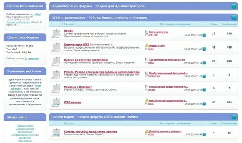 Форум видео сайты