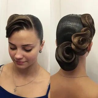 Прически на длинные волосы на танцы