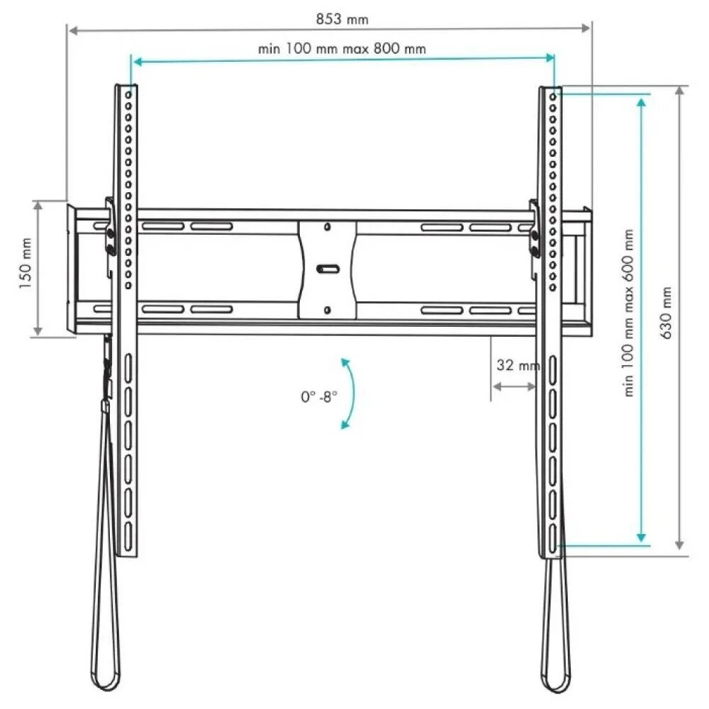 Кронштейн на стену VLK Trento-42. ТВ кронштейн VLK Trento-41. Кронштейн VLK Trento-1. Кронштейн VLK Trento-4