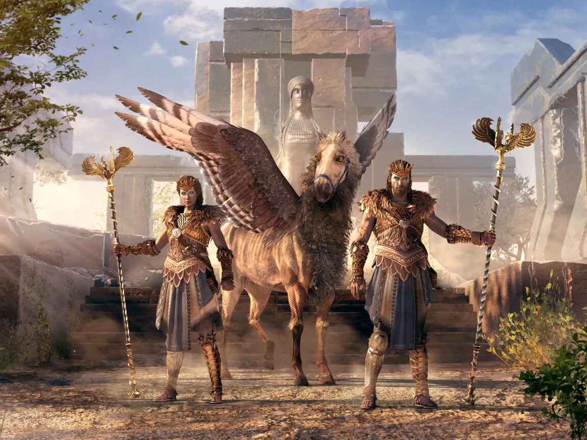 Животные легендарные ассасин. Assassin’s Creed Odyssey. AC Odyssey сфинкс. Assassins Creed Origins, Одиссея, Вальгалла. Assassins Creed Odyssey набор Гелиос.