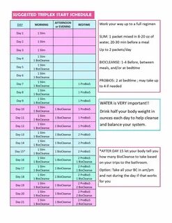 Schedule start