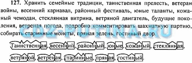 Схема предложения высокая ель росла в дремучем лесу. Дрофа Степная птица обычно зимующая в Крыму. Русский язык 9 класс бархударов 341