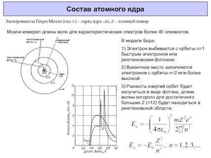 Тест по физике состав атомного ядра