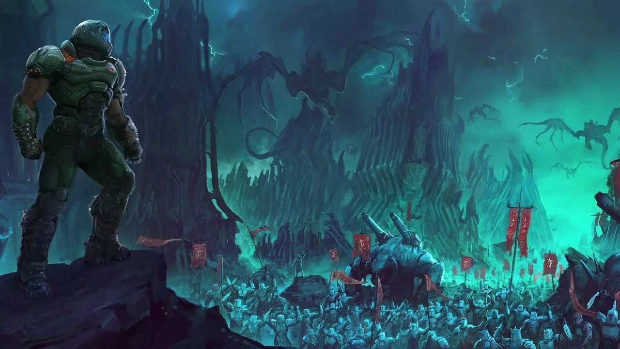 Thing they fear is you. Урдак дум. Doom Eternal.