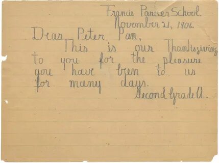 Dear peter