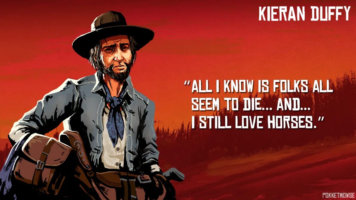 He dead перевод. Ред дед 2 Киран Даффи. Киран Даффи rdr2. Киран Даффи РДР 2. Киран Даффи Кирк rdr 2.