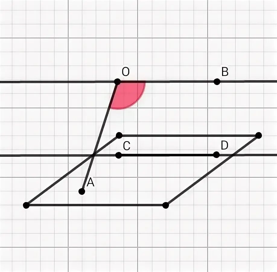 Прямые ов и СD параллельные, а ОА И СD – скрещивающиеся прямые. Угол между скрещивающимися прямыми параллельный перенос. Прямые ob и CD параллельные а OA И CD скрещивающиеся прямые. Прямые ов и СД параллельные а ОА.