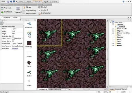 Project editor