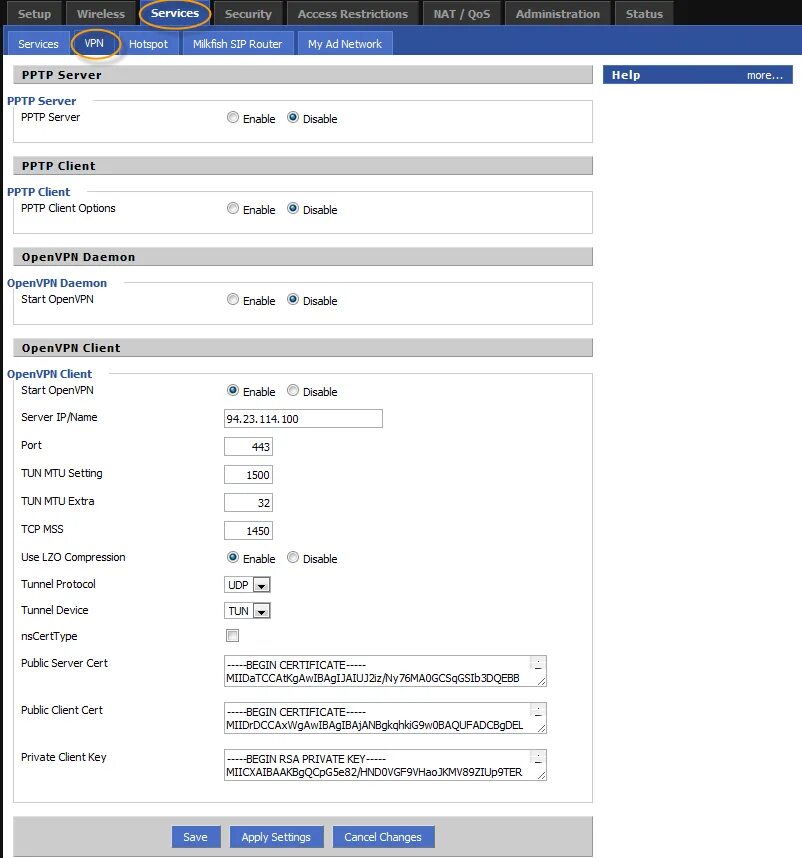 Openvpn data ciphers fallback. Dd wrt режим повторителя. openvpn gui. настройка openvpn dd-wrt клиент.