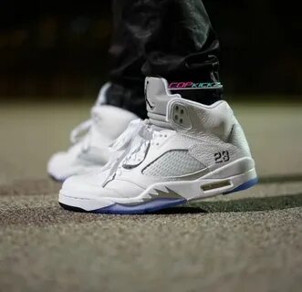 Jordan 5 white
