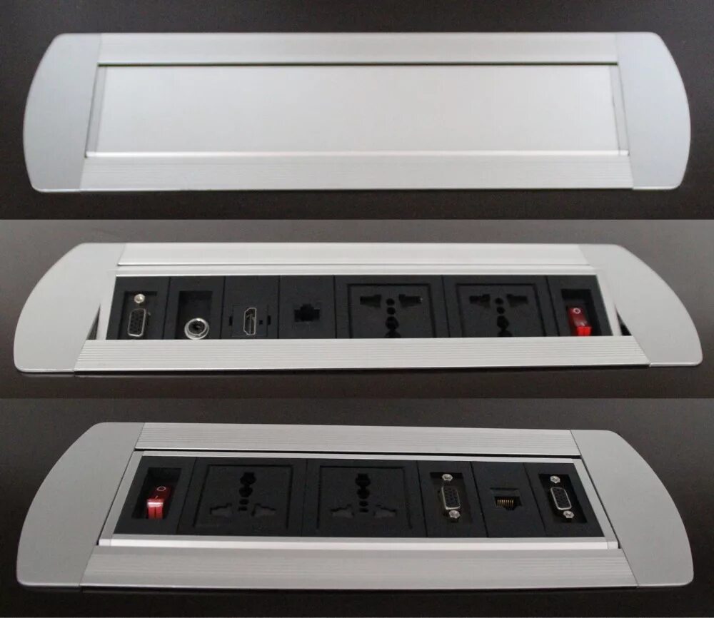 Usb c панель. Встраиваемый настольный розеточный блок, 10 модулей, c-line. врезной блок розеток rj45. врезной блок розеток flip (3 euro, 2 usb, rj45). встраиваемые розетки displace.