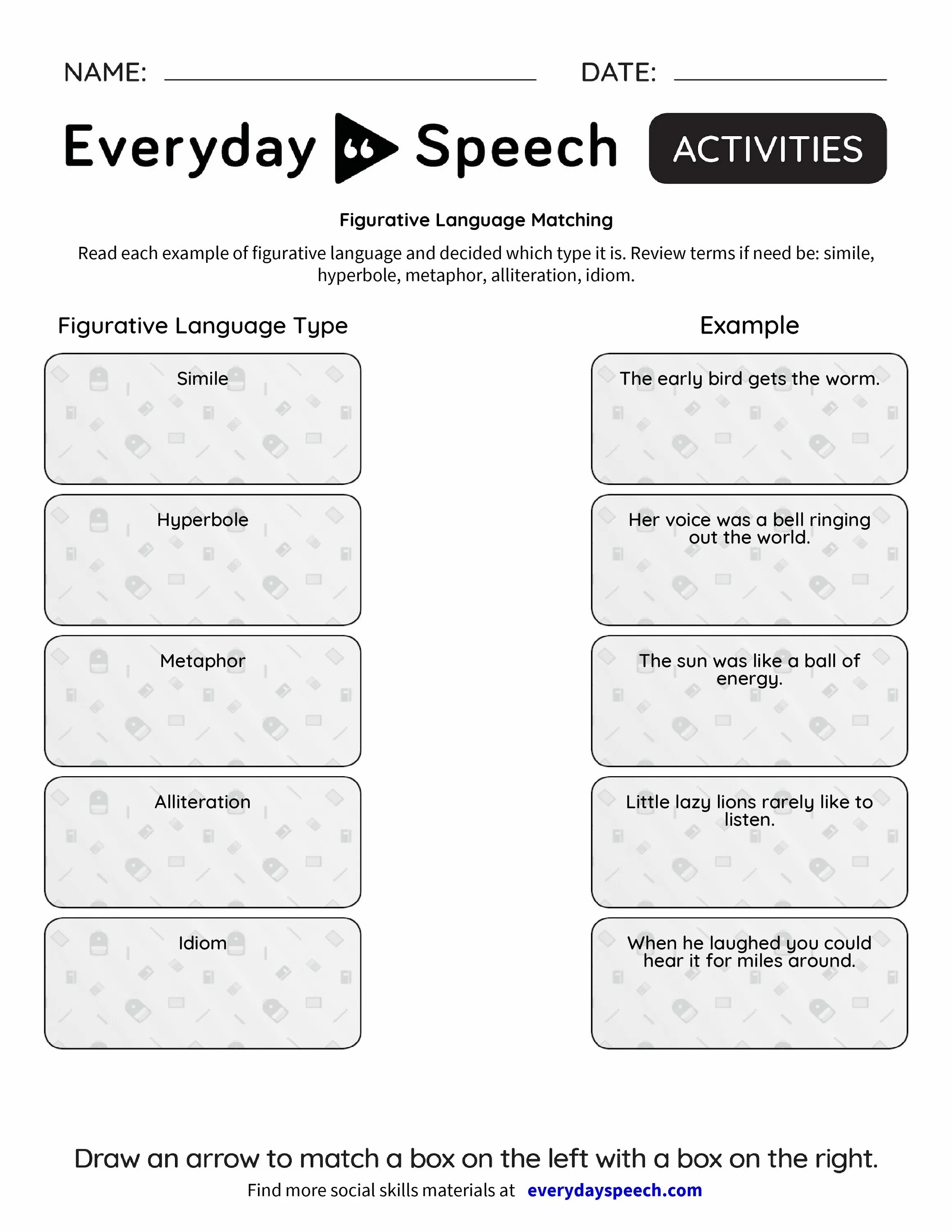 Everyday Speech. Cause and Effect Worksheets for Kids. Cause and Effect speaking activities. Idiomatic Speech Worksheet.