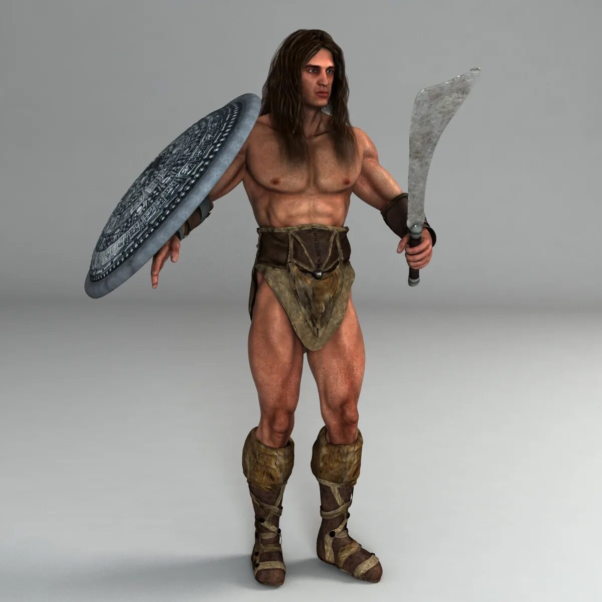 Realistic character