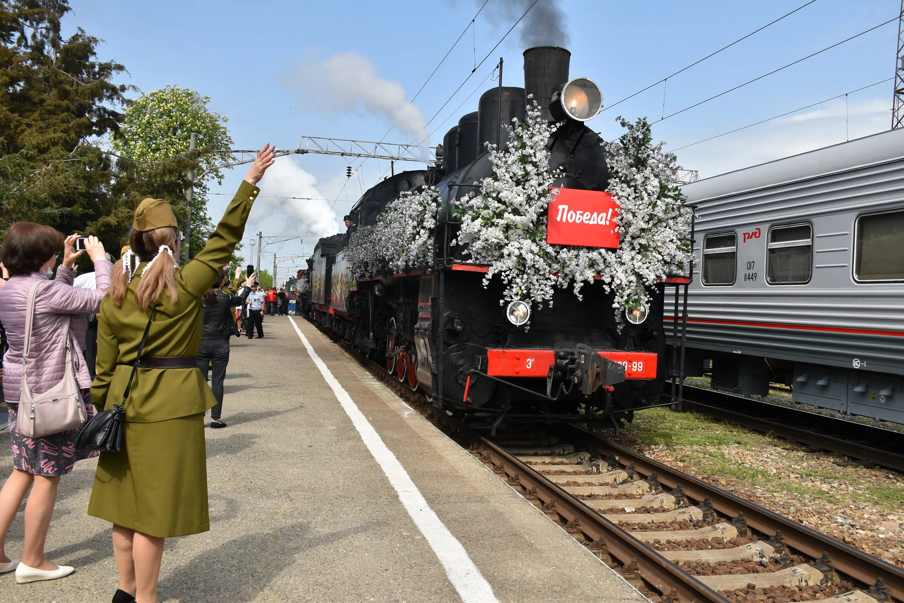 Поезд победы армавир билеты. Поезд Победы Новороссийск 2022. Ретропоезд «эшелон Победы». 2022 Год поезд Победы в Новороссийске. Воинский эшелон ретро поезд Саратов.