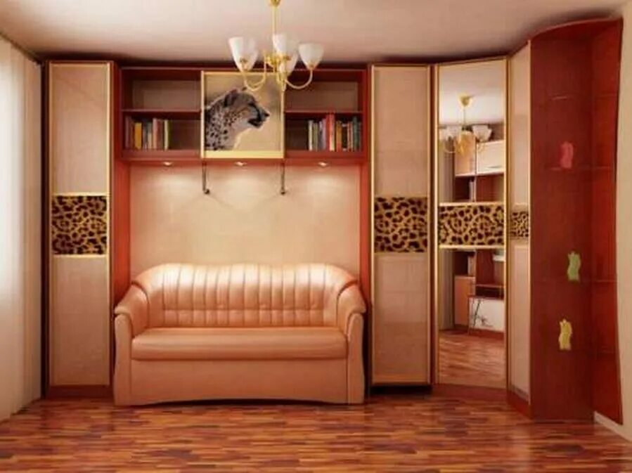 спальня с диваном. маленькая комната с диваном и шкафом. расстановка мебели в маленькой комнате. маленькая комната с диваном и шкафом.