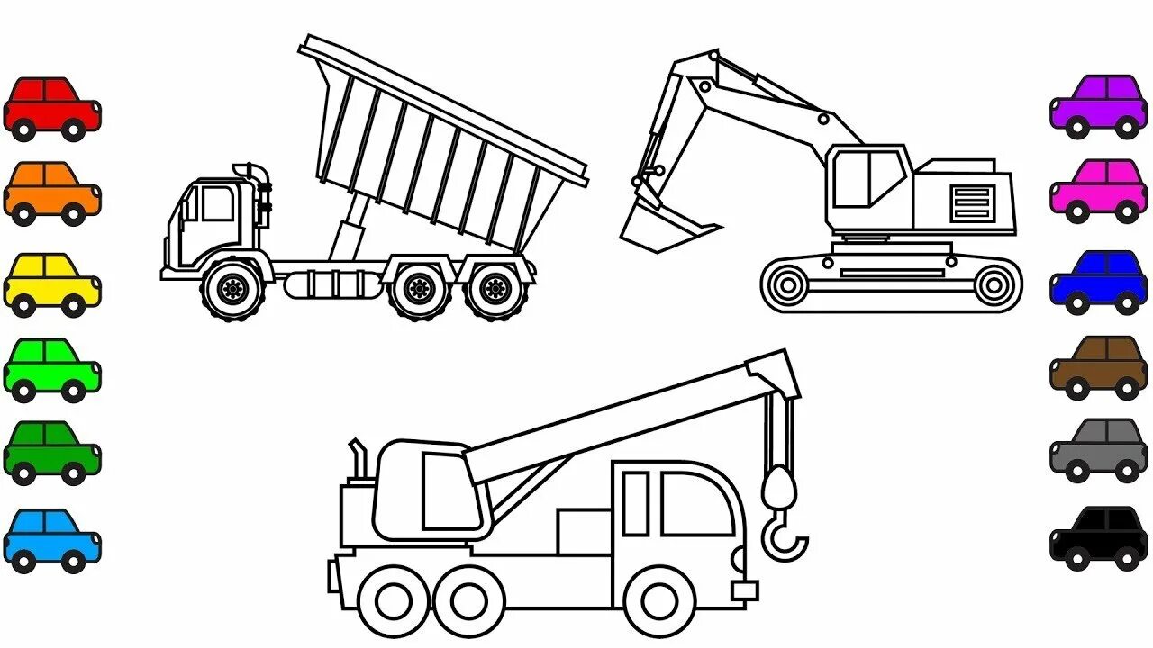 Подъемный кран раскраска. Кран раскраска для малышей. Подъемный кран раскраска для детей. Раскраски строительные машины кран.