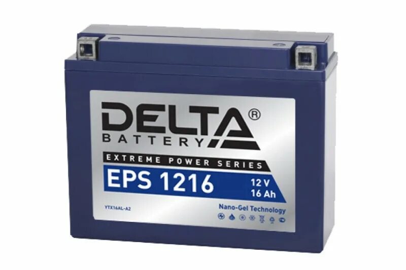 Аккумулятор delta eps. Акб для мотоциклов delta 12v. акб дельта 16 а ч. мото аккумулятор 12v 24ah delta eps. delta eps-1214.