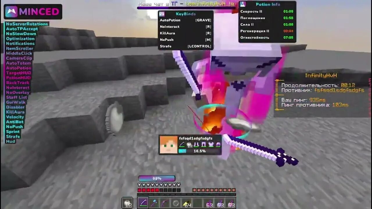 Minced client