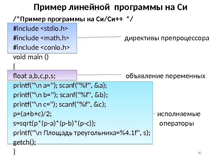 По образцу 8 класса линейная программа