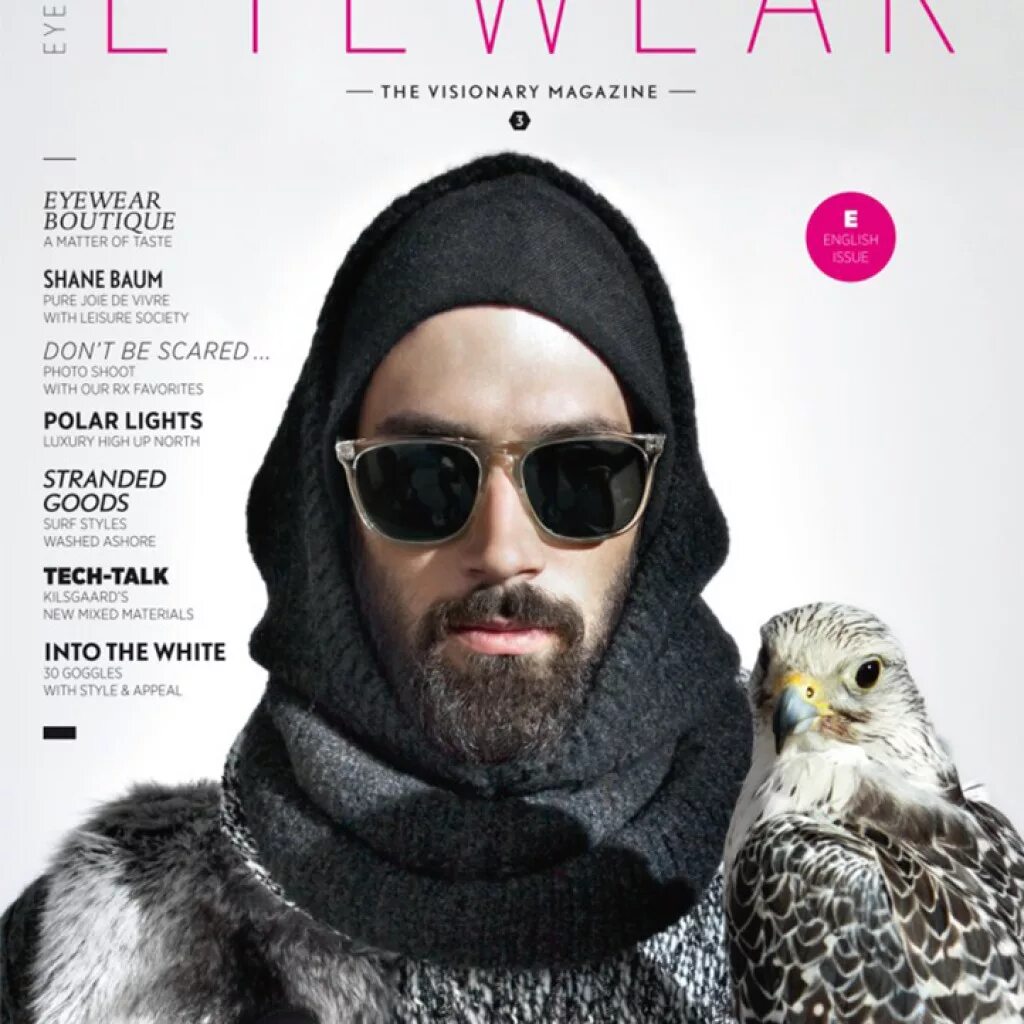 Сайт журнал портал. Мужчина в очках на обложке журнала. Eyewear Magazine. Eyewear Magazine сайт журнала. Очки the Wick Kilsgaard.