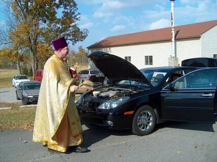 Крещение машины