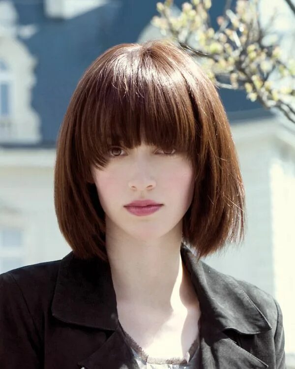 Frisuren mit Pony: Die schönsten Ponyfrisuren Medium hair cuts, Short hair with 