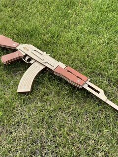 Деревянный автомат ак 47