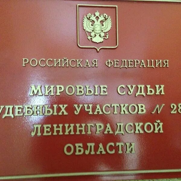 Сайт мировые судьи 4 участок. Мировой суд Ленинградской области. Мировые судьи Ленинградской области. Суд Выборгского района Ленинградской области мировой. Табличка мировой судья.