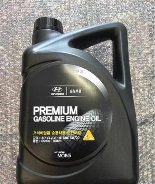 оригинальное моторное масло хендай 5w30