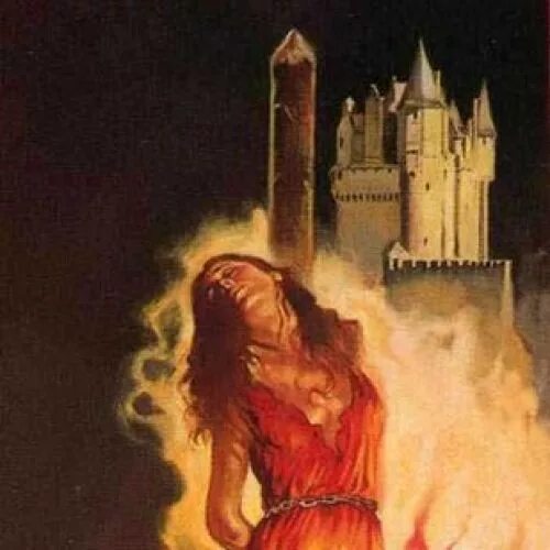 Каких ведьм сжигали на костре. Сожжение Жанны д АРК на костре. Сожжение Жанны д'АРК картина. Фредерик Уайт ведьма на костре. «Сожжение ведьм у замка Рейнштейн» (гравюра 1555 года).