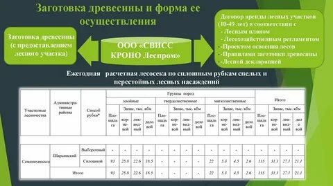 Правила рубки древесины