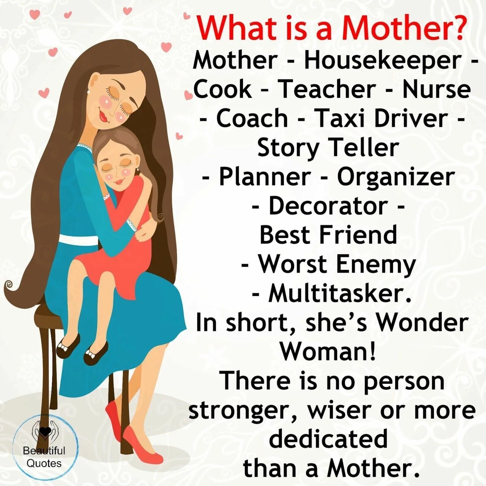 My mother is a teacher. Her mother a teacher. Her mother a teacher. Her mother a teacher. Школьник с родителями.
