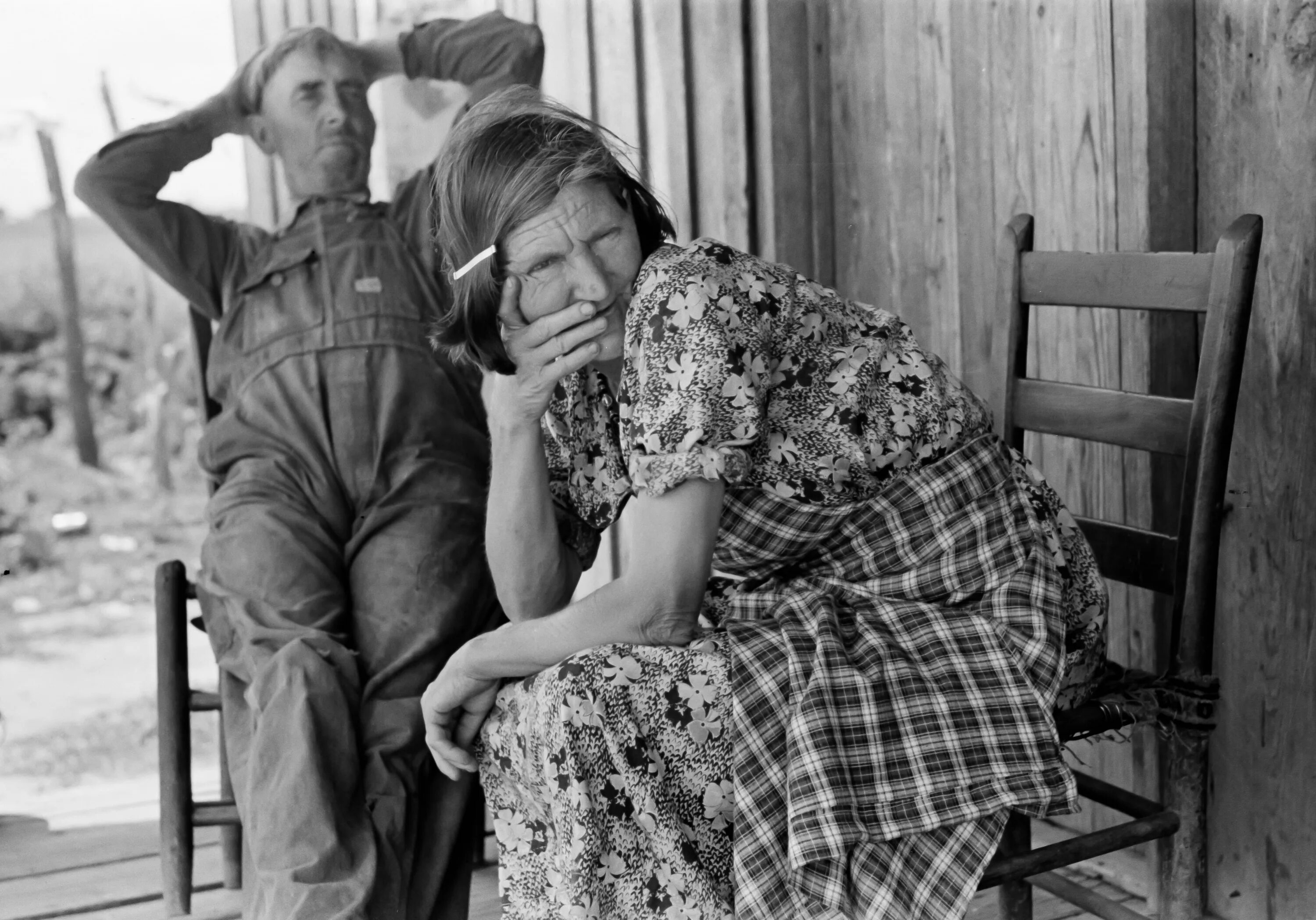 Документальная фотография. Russell Lee (photographer). Великая депрессия босиком. Старая подруга мамы